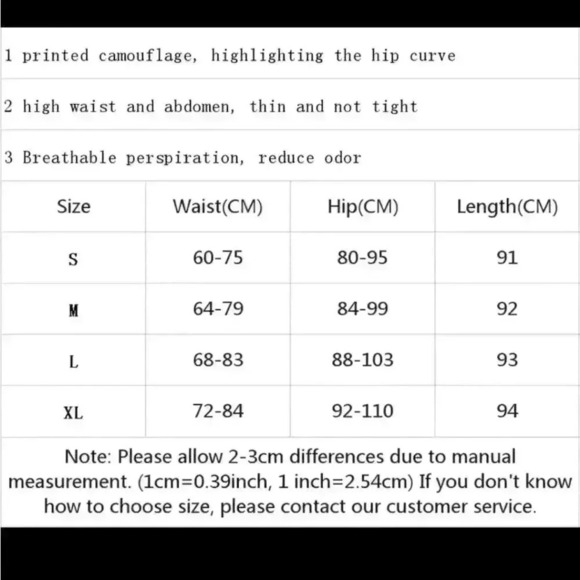 PRINTED CAMOUFLAGE LEGGINGS   - Picture 7 of 7